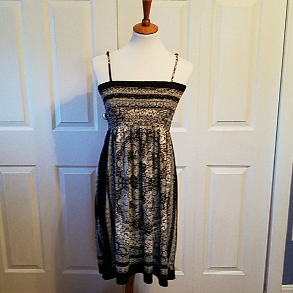 Black and White Sundress